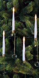 noma flighting candles christmas solar indoor outdoor battery light