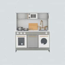 toy kitchen; wooden toy kitchen; play kitchen; wooden play kitchen