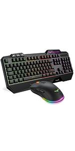 havit KB558 Gaming Keyboard and Mouse Combo