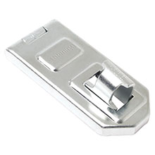 Hasp for disc padlocks