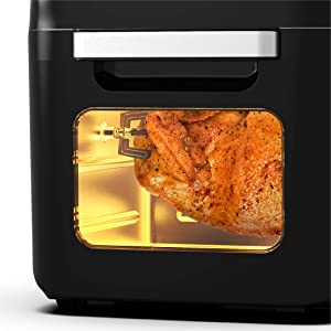 Pro Breeze Air Fryer Airfryer rotisserie dehydrator 12 Litres XL Large Oil Free Fryer deep fat