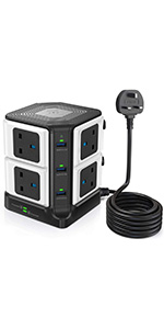 3m power strip tower