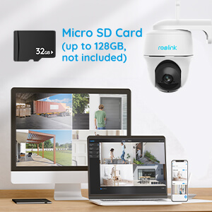1080P Wireless CCTV WiFi IP Camera with Rechargeable Battery