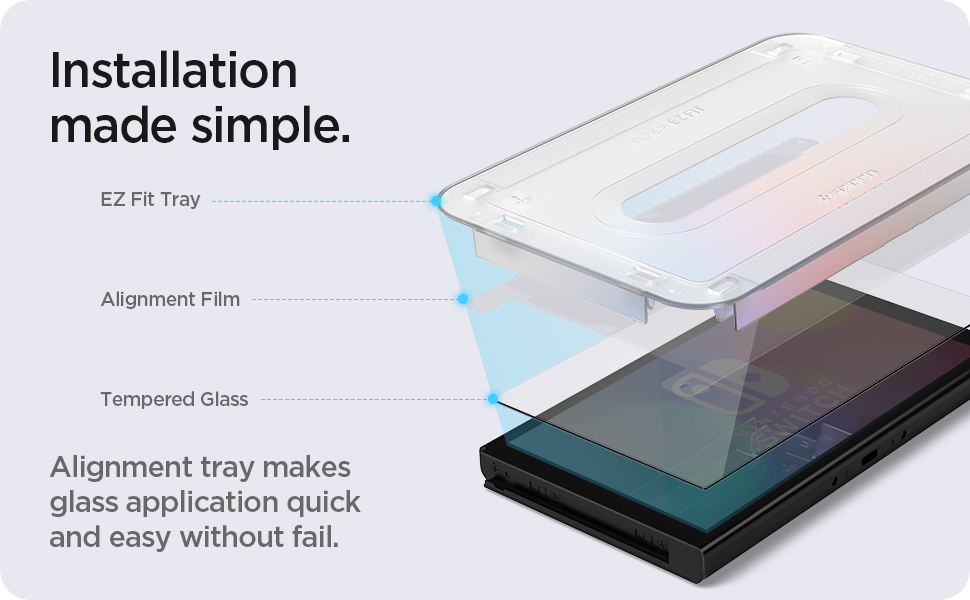 nintendo switch oled screen protector