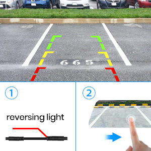 reversing camera kit