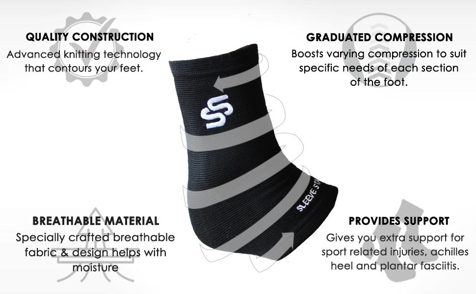 ankle compression sleeve