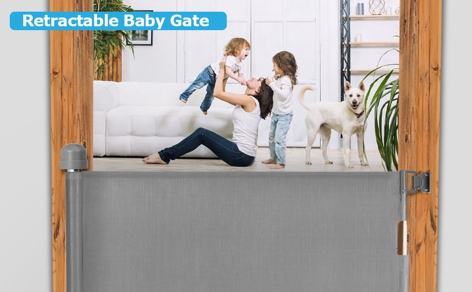 retractable gate