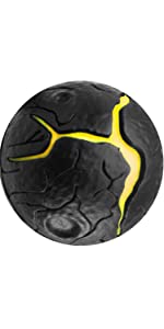 Lava ball changes colour outside outdoors bounce ball incredible bounce rate