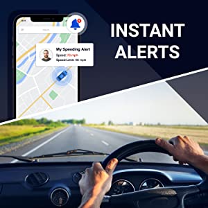 INSTANT ALERTS POSTER WITH PICTURE OF THE PHONE