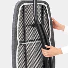 brabantia ironing board D heat resistant parking zone easy to move transport lock