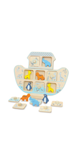 wooden ark, memory game, quality wooden toy