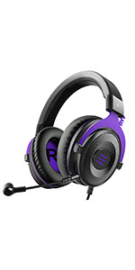 E900 Gaming Headphones purple
