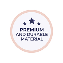 Premium and durable material (steel, MDF and particle board) designed for high-impact resistance