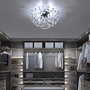The chandelier is very effective in other rooms as well.