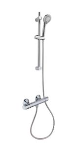 Thermostatic shower column