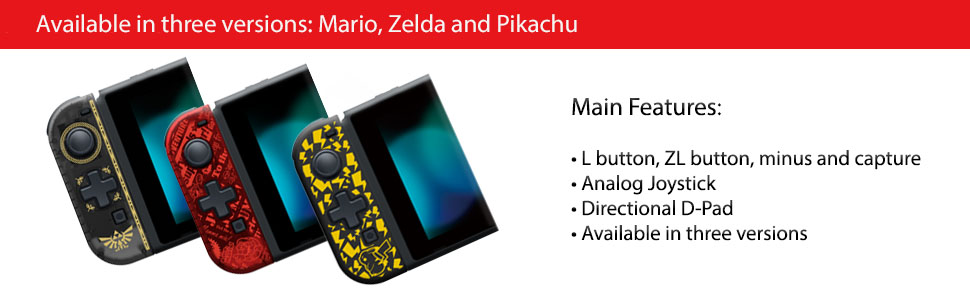 HORI Official Nintendo Joy-Cons