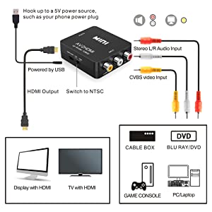 rca to hdmi converter av to hdmi converter