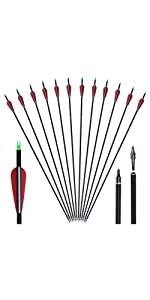 red carbon arrows