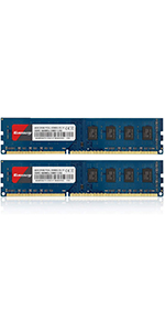 8GB Kit (2X4GB) DDR3L/DDR3 1600MHz Udimm Ram