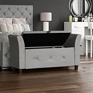 Vida Designs Seville Storage Ottoman