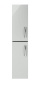 wall,hung,bathroom,storage,soft,close,doors,modern,contmeporary,made,britain,gloss,grey,mist
