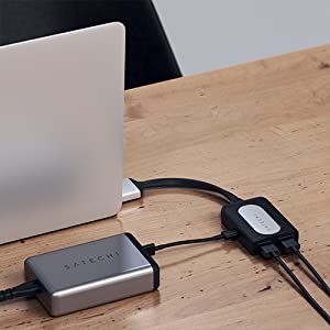 Satechi Type-C Dual HDMI Adapter