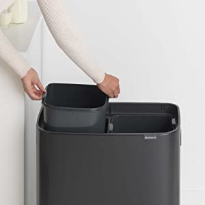 recycing bins; dual compartment bins; kitchen bins; recycle bins