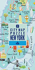 new york map puzzle