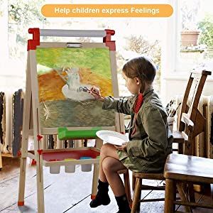 children easel board