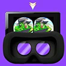 Orzly VR Headset for Nintendo Switch & Switch OLED Console with Adjustable Lens