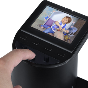 Digital Film Scanner with 22MP, Converts 35mm, 126, 110, Super 8 Films, Slides, Negatives to JPEG