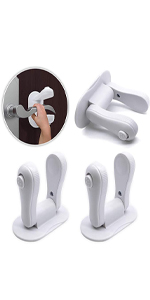 3 Pack Door Lever Locks