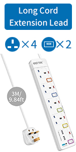 4 WAY+2USB+3M