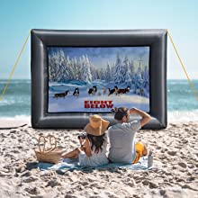 outdoor cinema screen