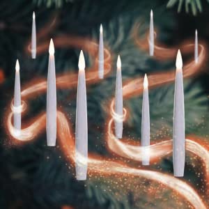 Noma floating magic candles lights harry potter solar battery powered