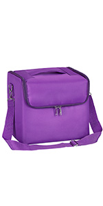 Purple Makeup Bag
