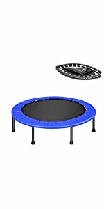 Foldable Fitness Mini Trampoline