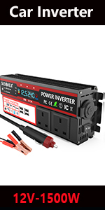 12v car power inverter