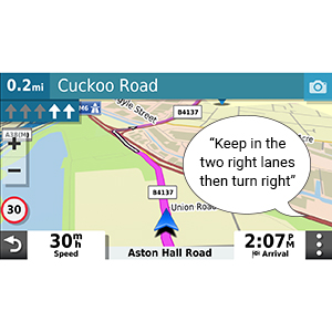 Garmin Real Directions