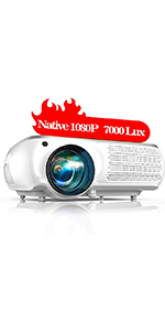 projector native 1080P