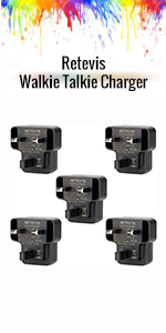 Retevis Walkie Talkie Charger for Retevis RT24 RT27 Baofeng BF-888S
