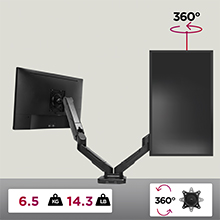dmdcl1x1, horizontal, vertical, turn, rotate, 360, 8kg, flip, round, adjust, adjustable, manoeuvre