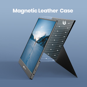 Magnetic Leather Case