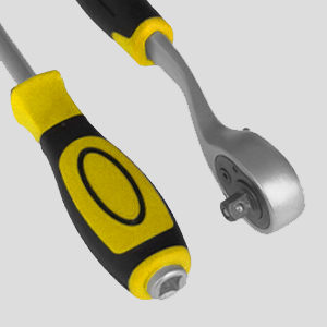 Ergonomically designed handle