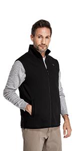 men's fleece vest