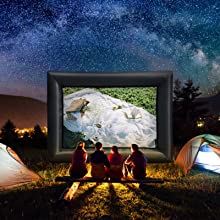 outdoor cinema screen