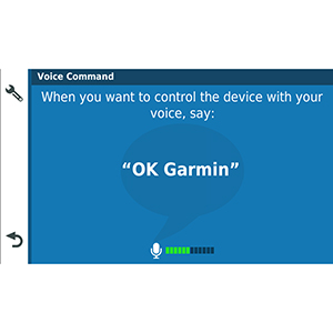 voice activated navigation - voice command