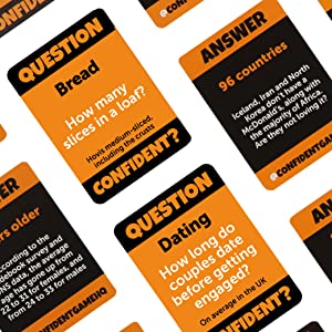 confident board game questions fun family teens xmas Christmas adults card quiz trivia kids 12