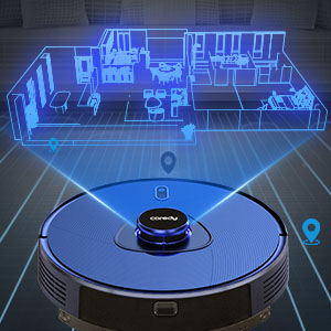 Lidar Navigation Robotic Vacuum Cleaner
