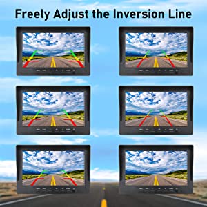 Adjustable reversing line